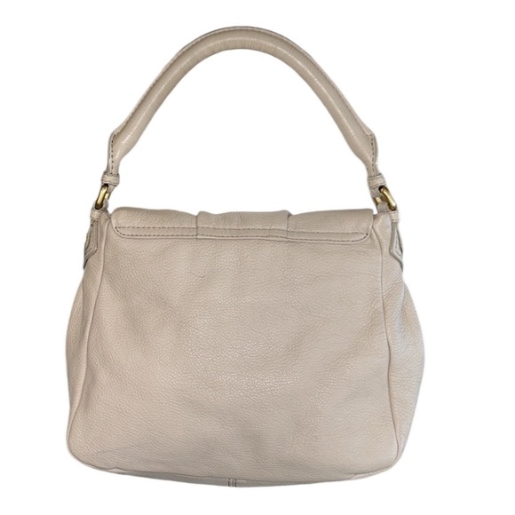 Marc Jacobs Classic Q Lil Utika Ivory Cream Pebbled Leather Satchel Shoulder Bag - Picture 4 of 16